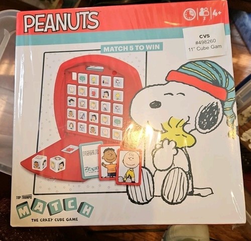 Peanuts Match The Crazy Cube Spiel Match 5 für 2 Spieler