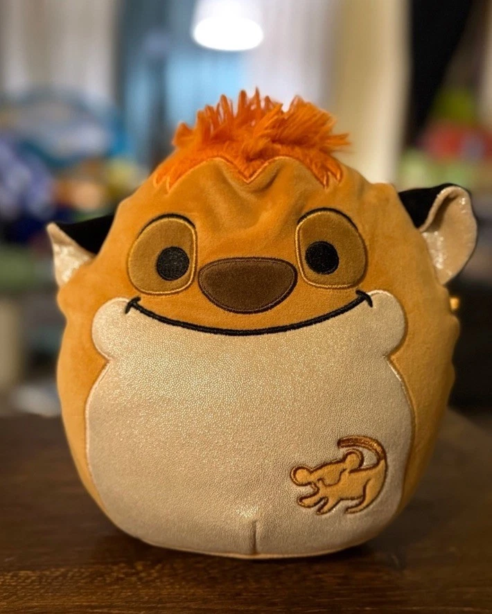 Squishmallows Rey León Peluches Simba Pumba Timón Disney Paquete Lote de 3 Foto 3 de 4