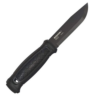 Morakniv Garberg Full Tang Carbon Steel Fixed Blade Knife with Sheath - Black