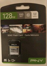 PNY Elite Performance 128GB Class 10 - SDXC Memory Card - PSDX128U395GE