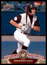 Danny Espinosa 2010 Upper Deck World of Sports #135 Long Beach State Dirtbags