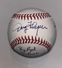 Doug Flynn RARE STATS Signed MLB Baseball “Big Red Machine” Many Inscriptions! — photo 7