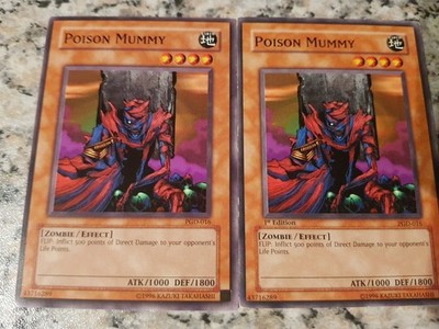 Yu-Gi-Oh!  2 × Poison Mummy Box 10