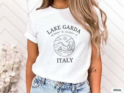 Lake Garda Shirt Travel Gift for Italia Trip Lovers Souvenir Tee