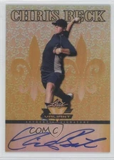 2012 Leaf Valiant Yellow 10/10 Chris Beck #VA-CB1 Auto 0c2