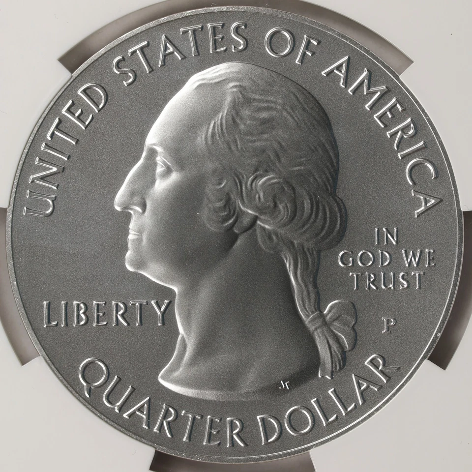 2011-P Olympic National Park ATB 5 oz Silver Quarter 25c NGC SP69 - Image 4 of 4