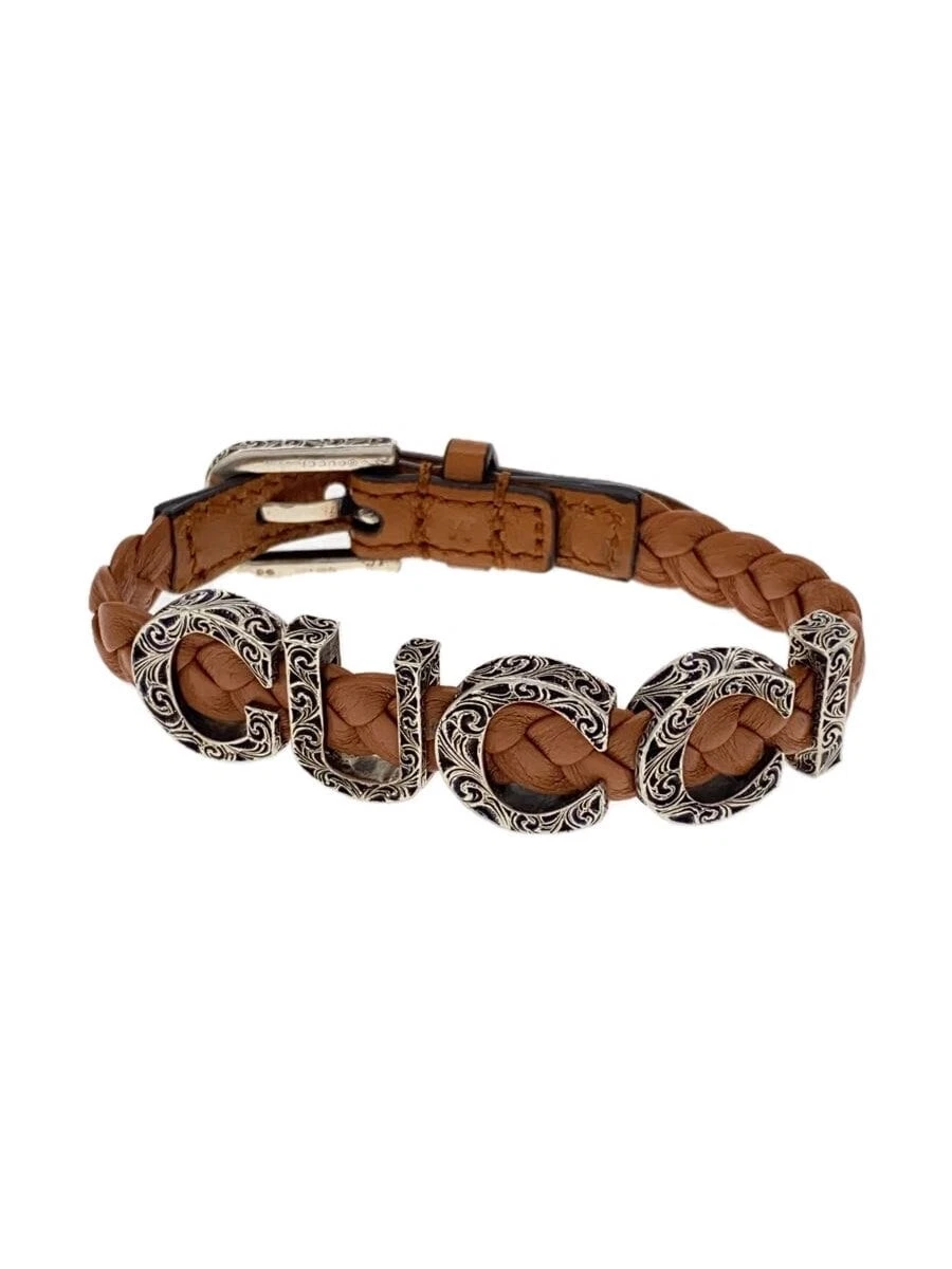 GUCCI Bracciale Cintura Pelle BRW Donna