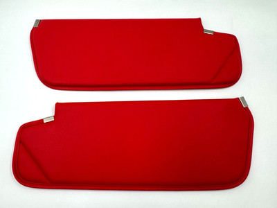 Red Sunvisor Set for GM 70-81 Camaro LT / Berlinetta / Z28