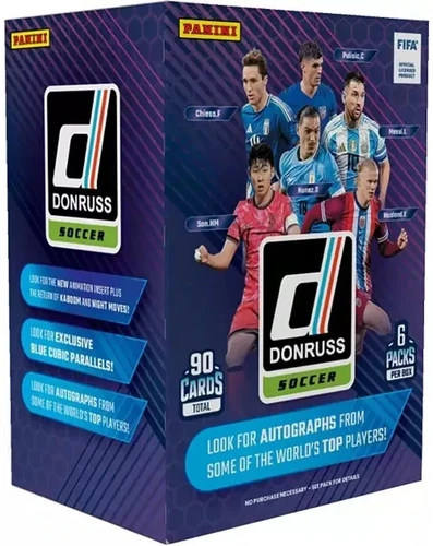 1 - 2024-25 Donruss FIFA Soccer Factory Sealed Blaster Box Sealed