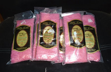 LOT OF 6 NOS PACKAGES OF MCG TEXTILES RUG YARN 349 BRIGHT PINK 320 PIECES EACH