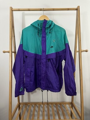 VTG 90s Nike ACG Parka Full Zip Hoodie Windbreaker Trail Hunting Jacket M