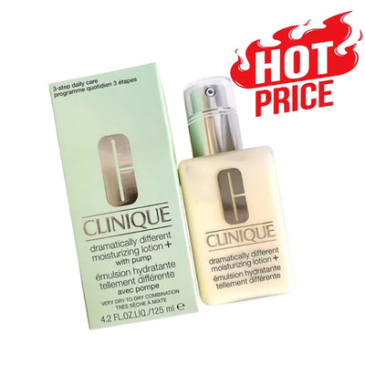 CLINIQUE DRAMATICALLY DIFFERENT MOISTURIZING LOTION WITH PUMP 4.2 FL OZ / 125 ML