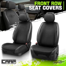 CAAP Driven Protex Plus Series Front Row Set Seat Covers Cushion Protector Black