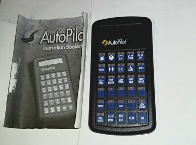 Ultradata Autopilot Handheld Travel Calculator 982 - Collectible new batteries v