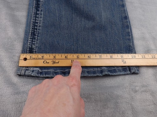 Amethyst Jeans Women's Size 20 Flared Leg Embroidered/Rhinestone Pockets - Picture 4 of 13
