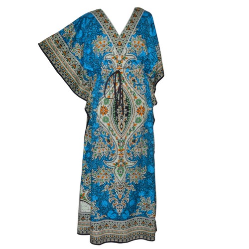 Sommerkleid Strandkleid Damenkleider Freizeitkleid Boho Strandkaftan Urlaub - 第 14/36 張圖片