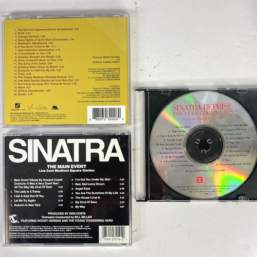 Frank Sinatra 7 CD Bundle Live Vegas NYC Duets I+II Jobim Reprise Good Christmas - Picture 5 of 11