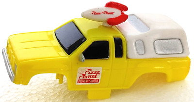 Pizza Planet Toy Story Pick Up Truck Mattel TYCO HO SlotCar SET ONLY NARROW BODY