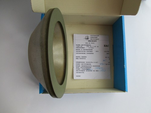 6 in 150x20mm. Hole 1.259" Type: 12А2-45 Cup Tool Diamond Grinding Wheel Carbide - Picture 4 of 5