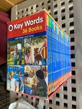 Ladybird Books Key Words with Peter & Jane - Complete Set 36 Books