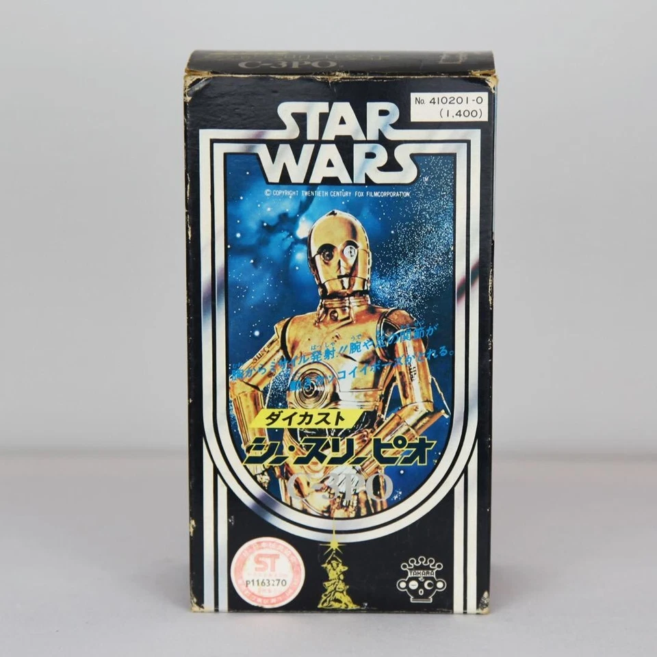 Juego de figuras Takara Diecast Die Cast C-3PO R2-D2 CASI COMO NUEVO Star Wars 1978 Japón Foto 2 de 4
