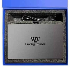Lucky Miner LV08 4.5Th/S BTC Bitcoin Miner SHA-256 WIFI Solo Mining Lotto Device