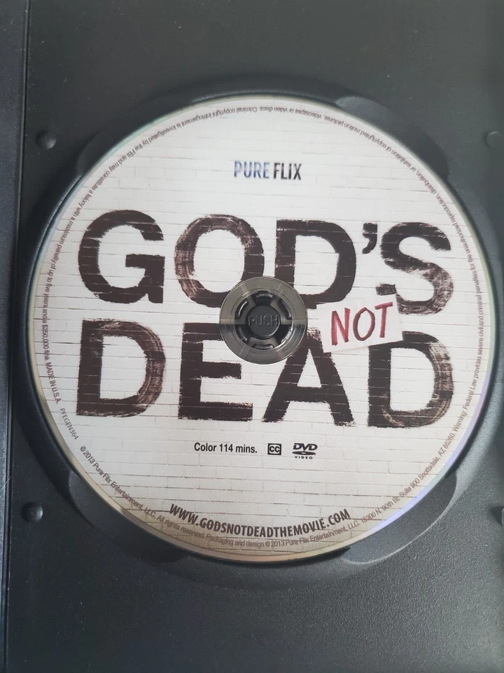 God's Not Dead DVD 2013 Pure Flix Movie - Image 3 of 4