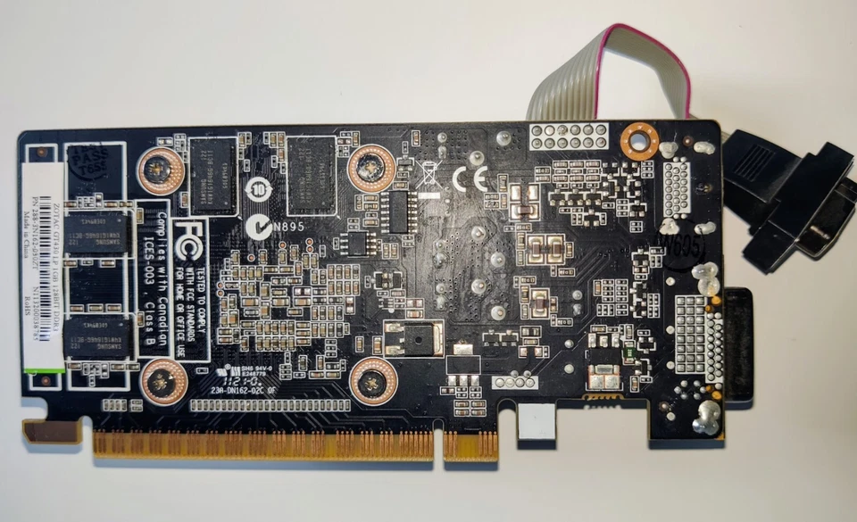 ZOTAC GeForce GT 430 (Fermi) 1GB DDR3 PCI Express 2.0 x16 Low Profile GPU - Image 2 of 3