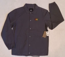 Vans Men's Small Tyson Peterson Torrey Skate Jacket Asphalt Gray - VN0A5FPQZ89