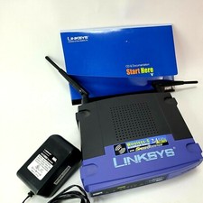 Linksys WRT54G Ver 6 Wireless G 2.4 GHz Broadband Router 4-Port 54 Mbps