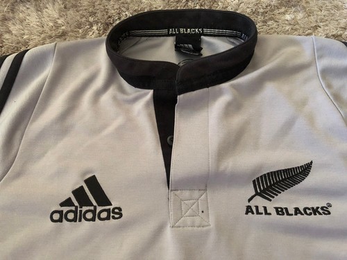 Q113 Authentic New Zealand All Blacks 2003 Away Rugby Union Jersey Adidas Mens M - Picture 3 of 13
