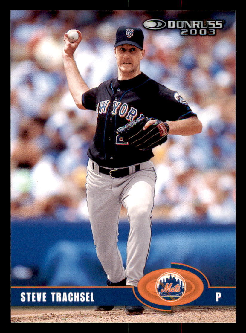 2003 Donruss  #344 Steve Trachsel New York Mets