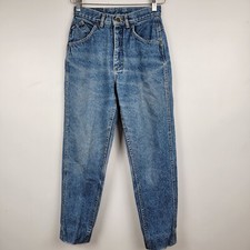 Vintage Lee High Waist High Rise Mom Jeans Womens Size 7 Med