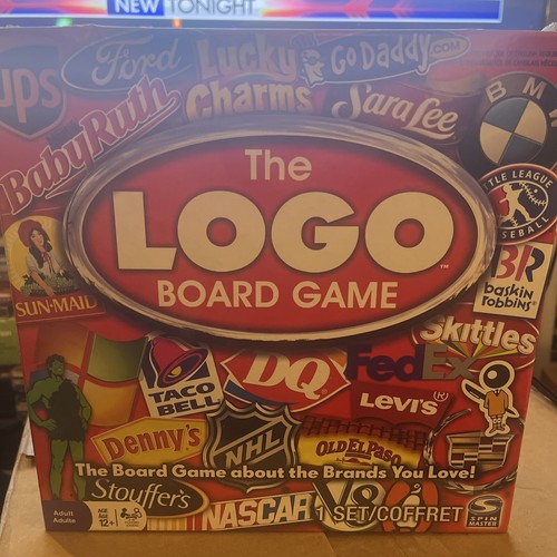 The LOGO Board Game Family 12+ Brand Name Trivia Questions BRAND NEW Sealed - Picture 2 of 7