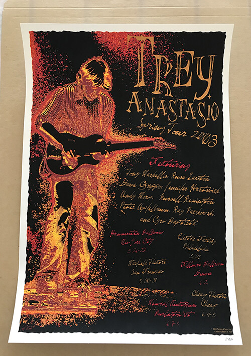 貴重 Trey Anastasio poster phish ポスター 2 貴重 Trey Anastasio poster phish ポスター 2 DSC_8984__