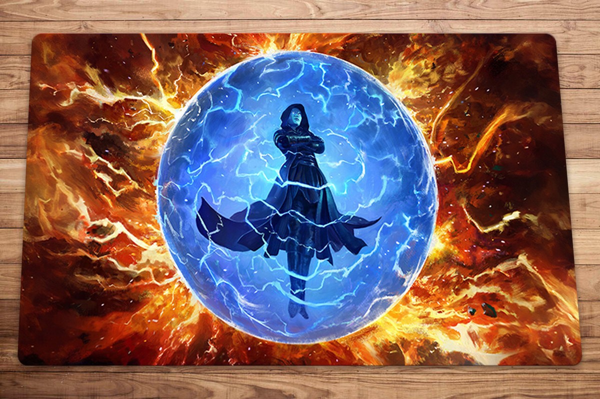 Force of Negation Trading Card Game MTG Playmat TCG CCG Mat Free