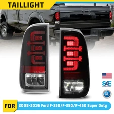 Clear Sequential Tail Lights Fit For 2008-2016 Ford F250 F350 F450 Super Duty