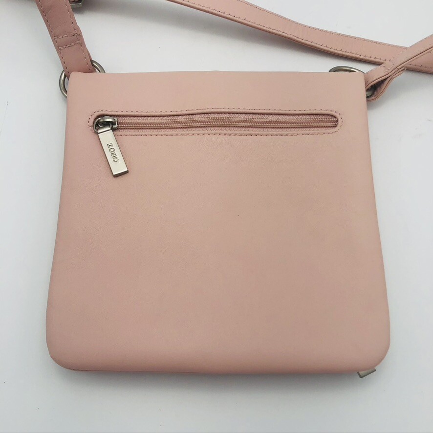 HOBO Brand Crossbody Bag Soft Pink Square Small Adjustable Strap eBay
