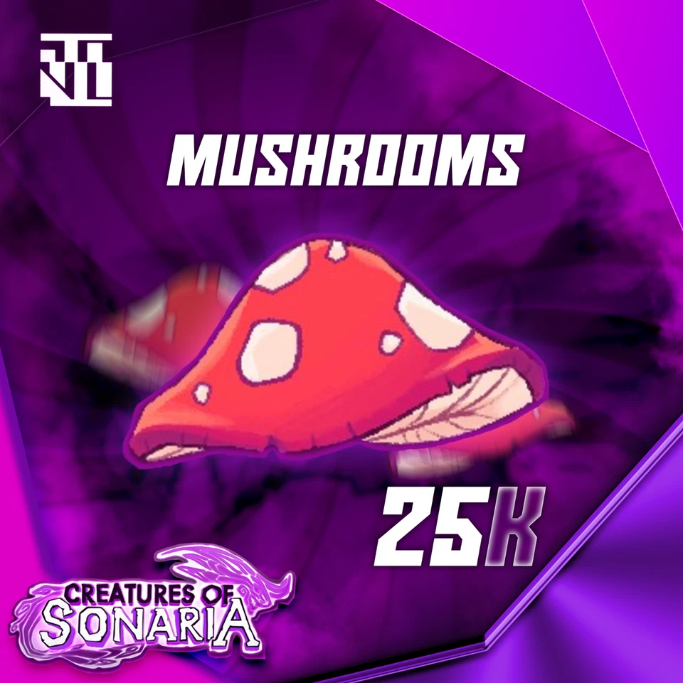 25k Mushrooms | Creature Of Sonaria | Roblox | Cheap and Fast | COS