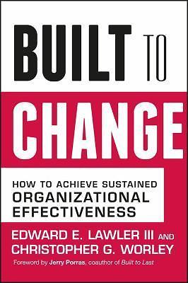 Built to Change: How to Achieve Sustained - 9780787980610, hardcover, Lawler III