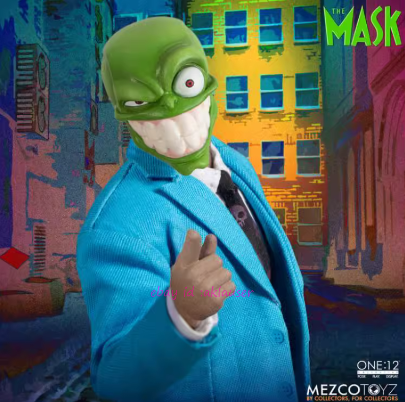 Mezco Toyz ONE：12 The Mask Deluxe Edition Action Figure In Stock