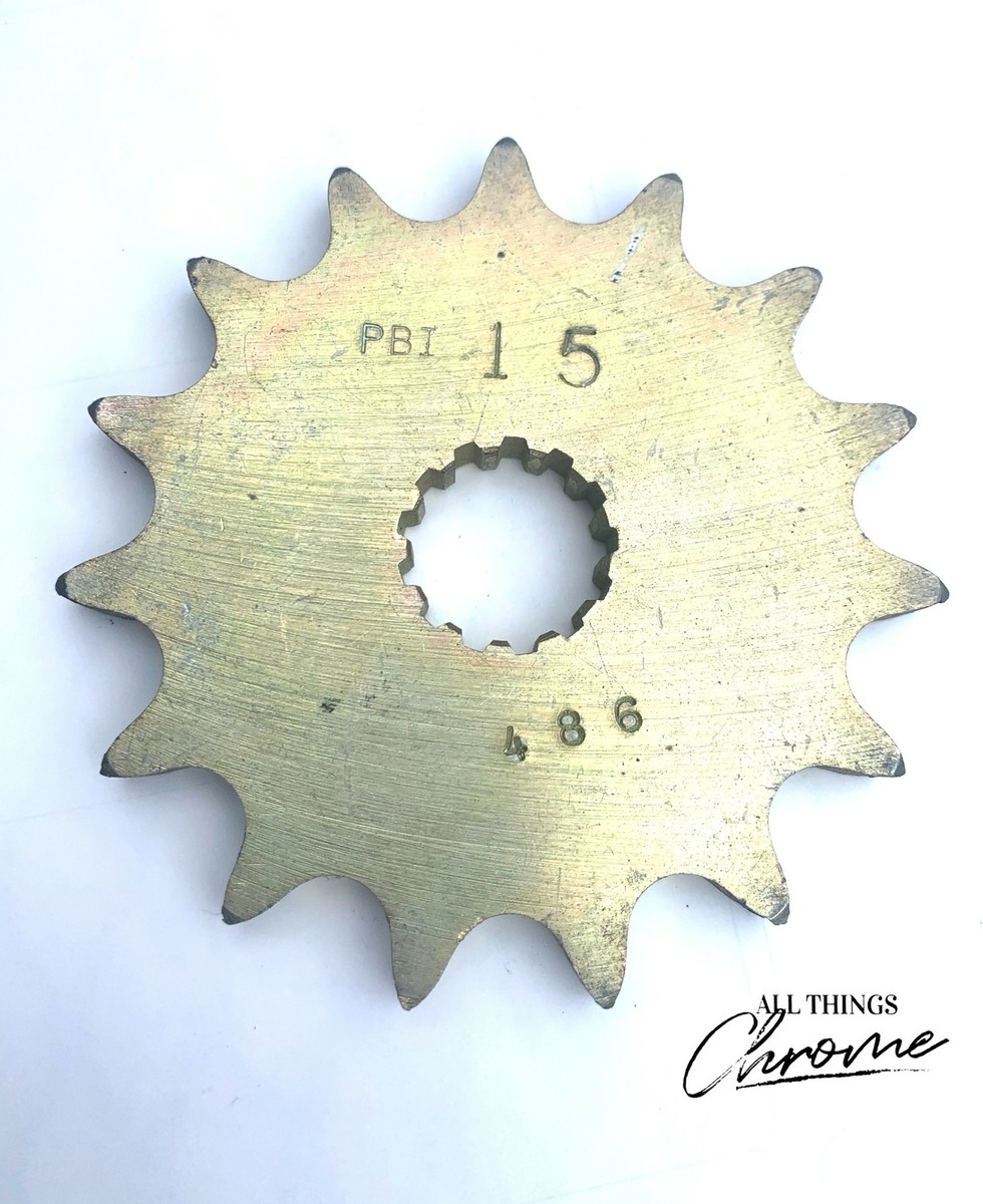 PBI 486-15T Front Sprocket Kawasaki KZ-650H K-700 KZ-750 GPZ KZ