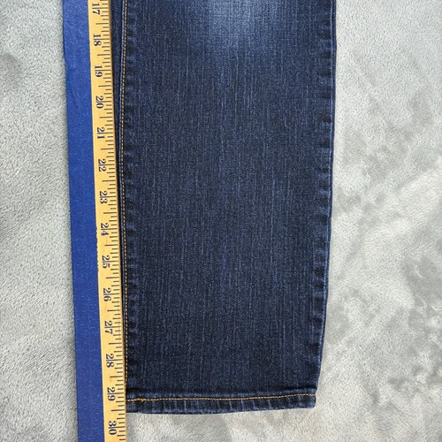 Old Navy Women's Maternity  Skinny Jeans Full Panel Size 14 Reg Dark Wash Denim - Picture 17 of 18