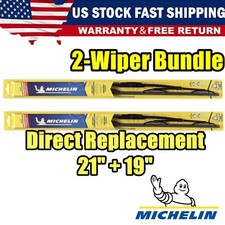 For Michelin Front Left And Right Set Of 2 Pair Wiper Blades 21 19 Direct
