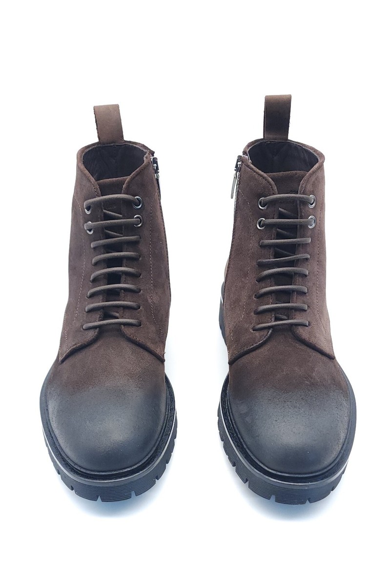 $298 GOOD MAN BRAND Modern City Oiled Suede Boot T MORO Brown Italian Size 9.5 GOOD MAN BRAND Modern City Oiled Suede Boot T MORO Brown  main image 2