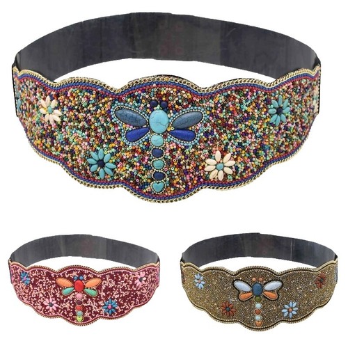 GINNIE JOHANSEN Leather Beaded women display picture 3