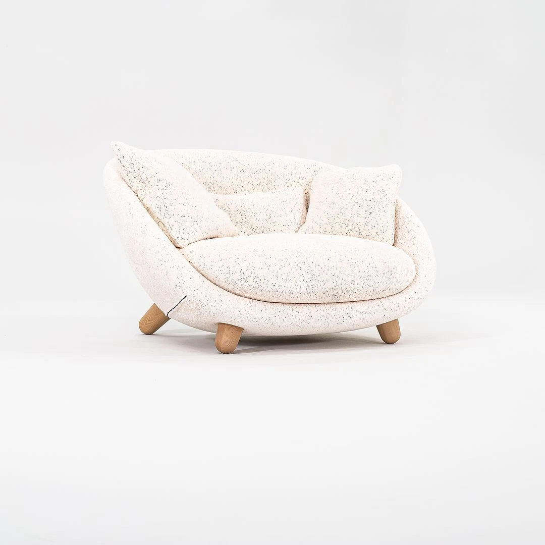 2022 Marcel Wanders for Moooi Love Sofa / Lounge Chair in Dodo Pavone Jacquard