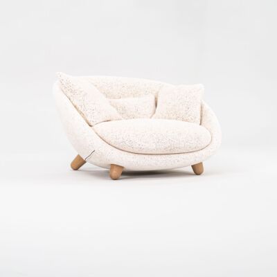 2022 Marcel Wanders for Moooi Love Sofa / Lounge Chair in Dodo Pavone Jacquard
