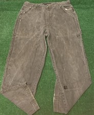 Vintage Y2K Karl Kani Baggy Hip Hop Skater Grunge Jeans VTG Mens 38 Double Knee