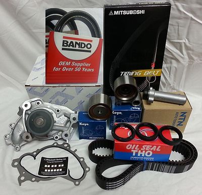 COMPLETE TIMING BELT DRIVE BELT WATER PUMP KIT TOYOTA LEXUS V6 1MZFE